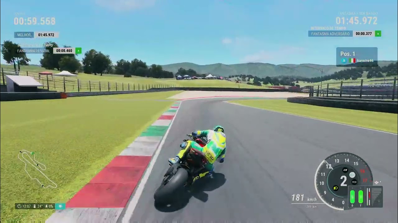 RIDE 5 (PS5) - MUGELLO - MODERN 1300 CC - Record/Hotlap - 1:45.939