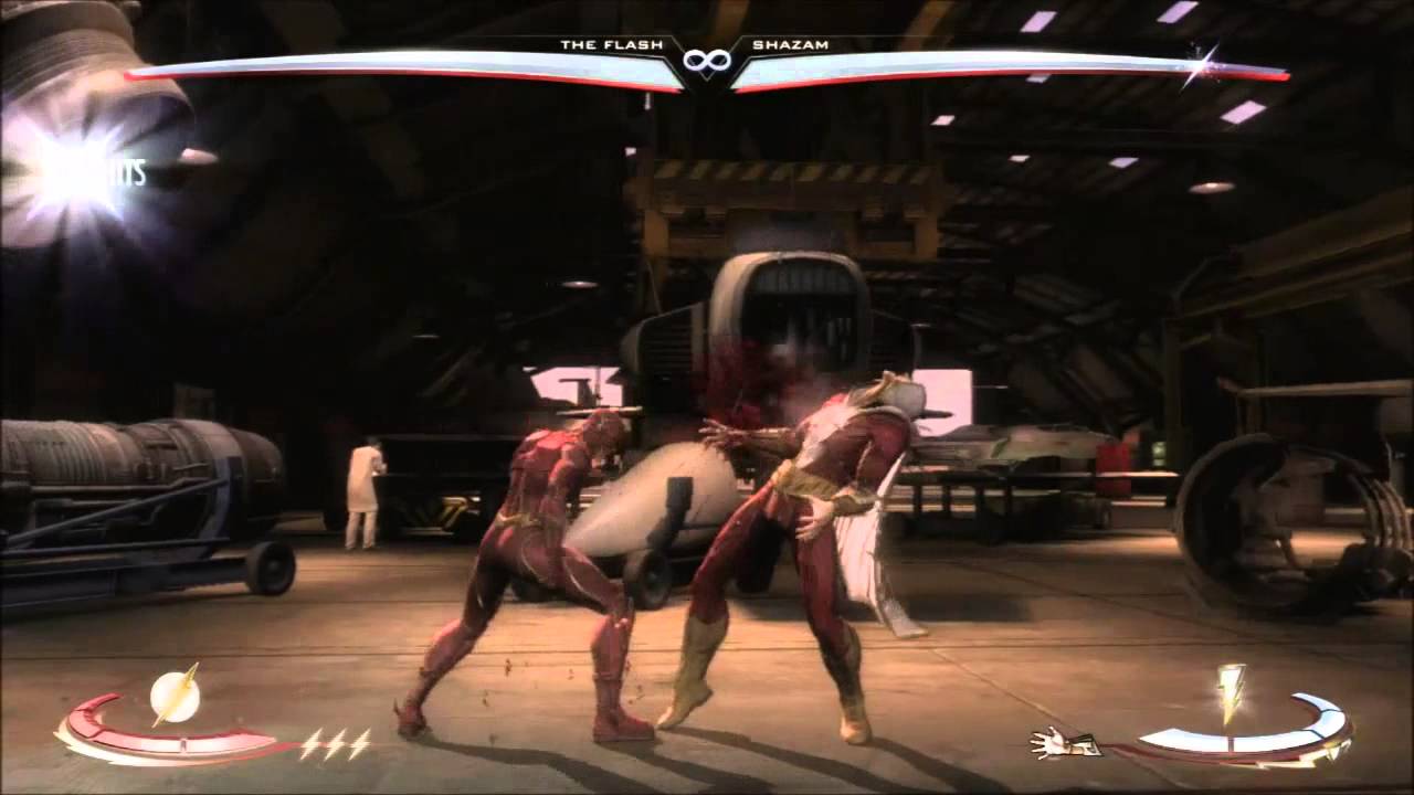 INJUSTICE GODS AMONG US-THE FLASH TUTORIAL+COMBOS+SPECIAL ENDING