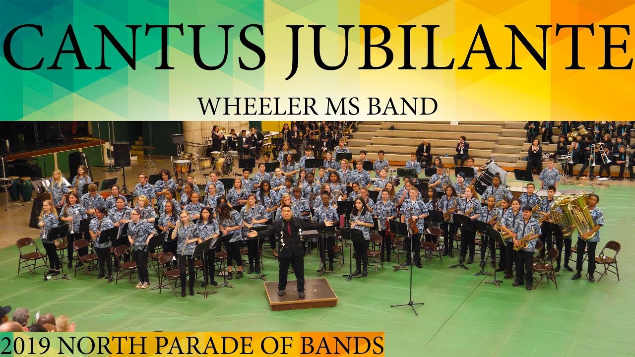 Cantus Jubilante | Wheeler MS Band | 2019 North POB
