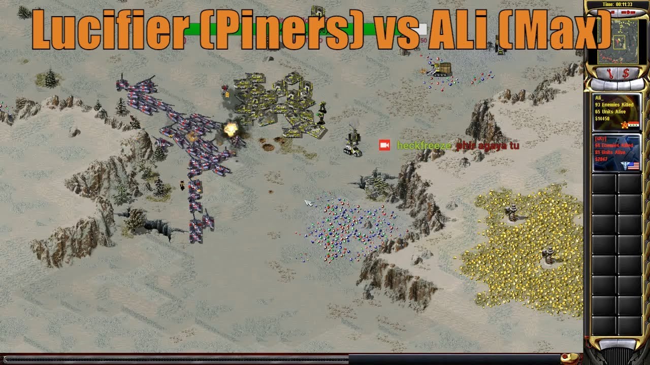 Red Alert 2 Yuri's Revenge - Pro Match Allied vs Soviet