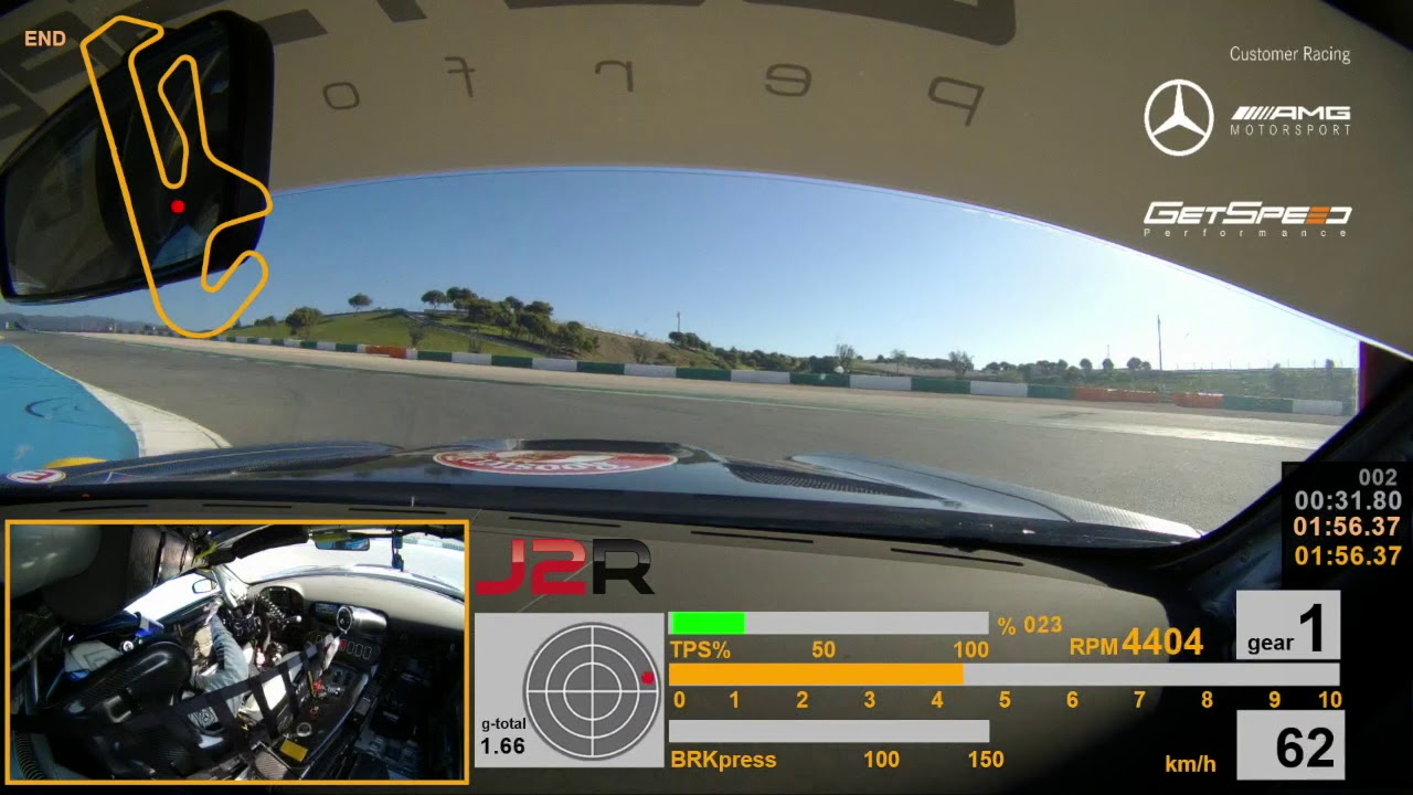GetSpeed J2R Mercedes AMG GT3 Portimao 1.42,010min Fabian Schiller