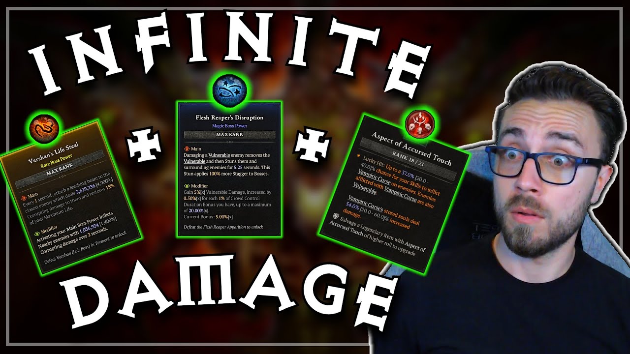 Infinite Damage For Any Build REVEALED! Boss Powers Are Busted! - Diablo 4 Season 8