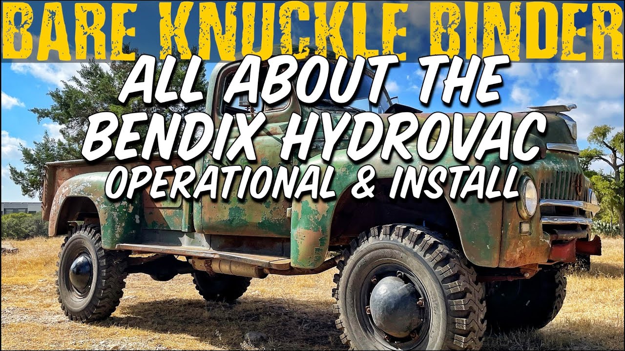 All About The Bendix Hydrovac - Operation & Install