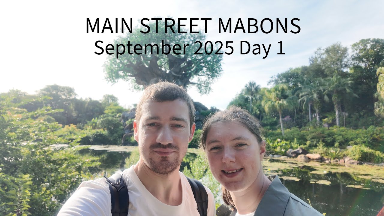 Disney World September 2025.  Day 1.  Animal kingdom, Tusker house, Grand Floridian theme park view
