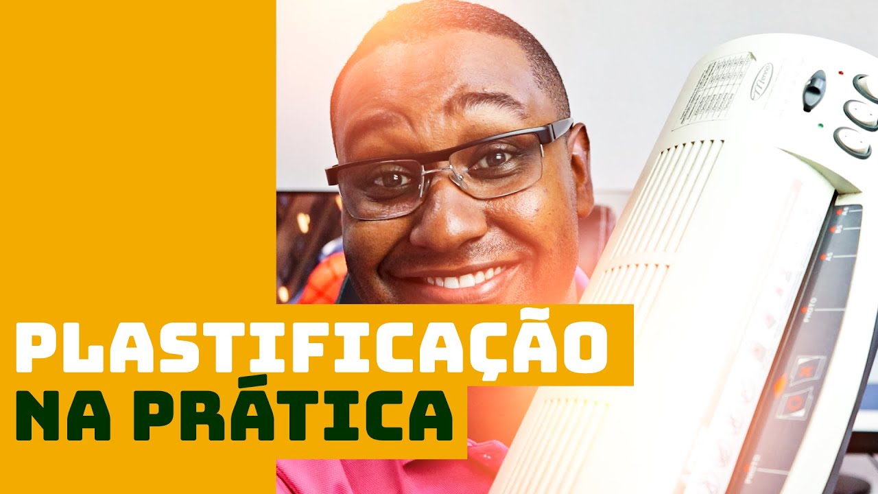 Como fazer plastifica&ccedil;&atilde;o - Dois tamanhos