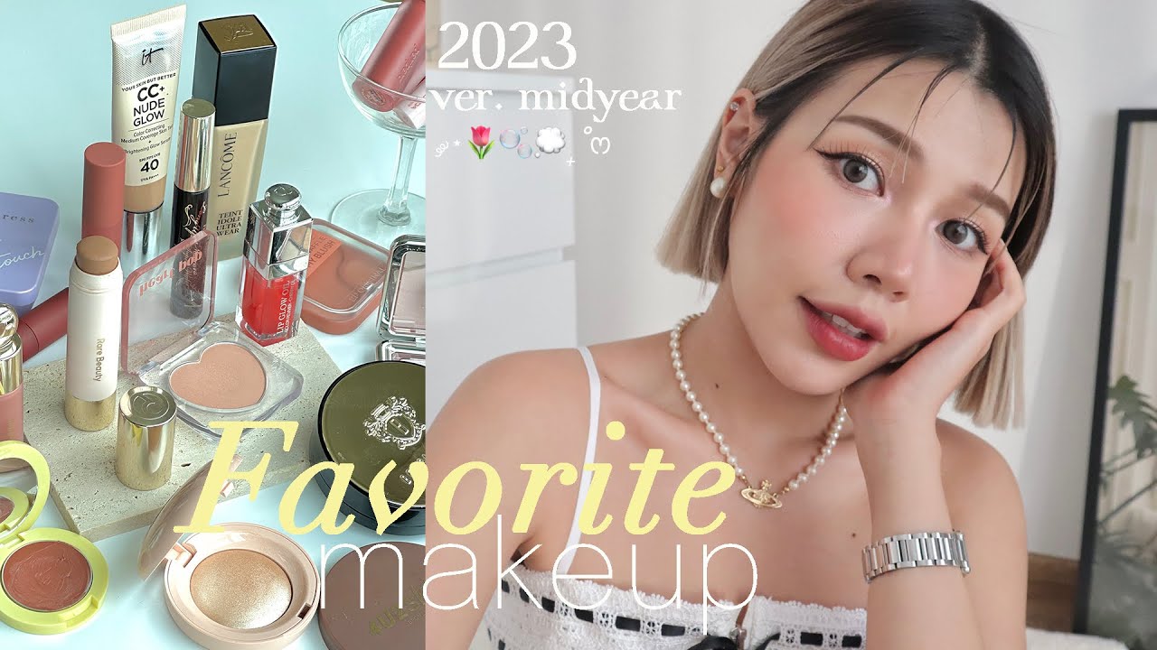 Favorite makeup ครึ่งปีมาแล้วจ้า  ༘⋆🌷 อะไรดีเอามาแชร์ให้หมด ใจไม่แข็งอย่าดูเลยนะ 😝 | LukmeeRLW.