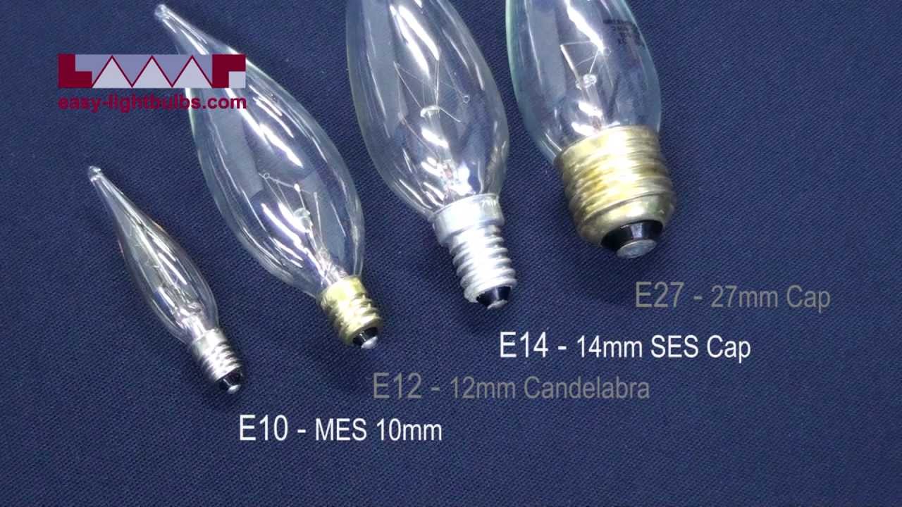 Types of Lamp Caps
