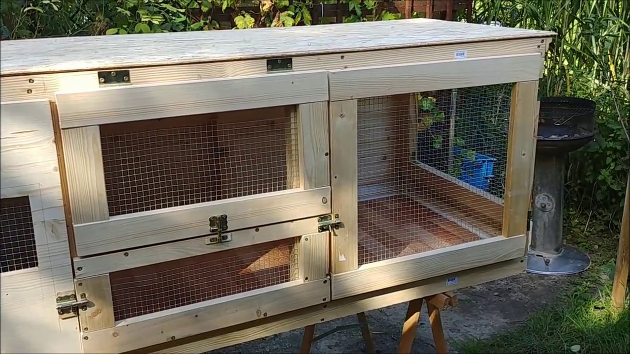 Wachtelstall  selber bauen Teil 1