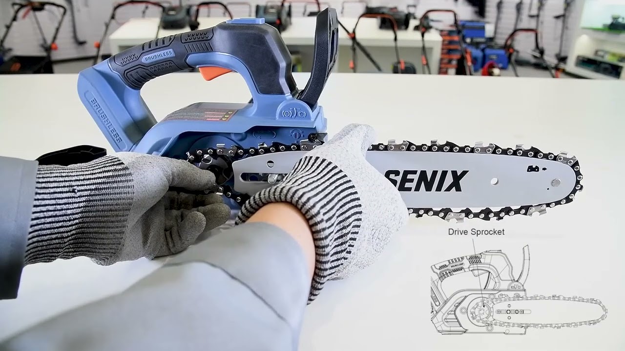 Unboxing the SENIX 10&Prime; Brushless Chainsaw | Lightweight, Powerful & Precise
