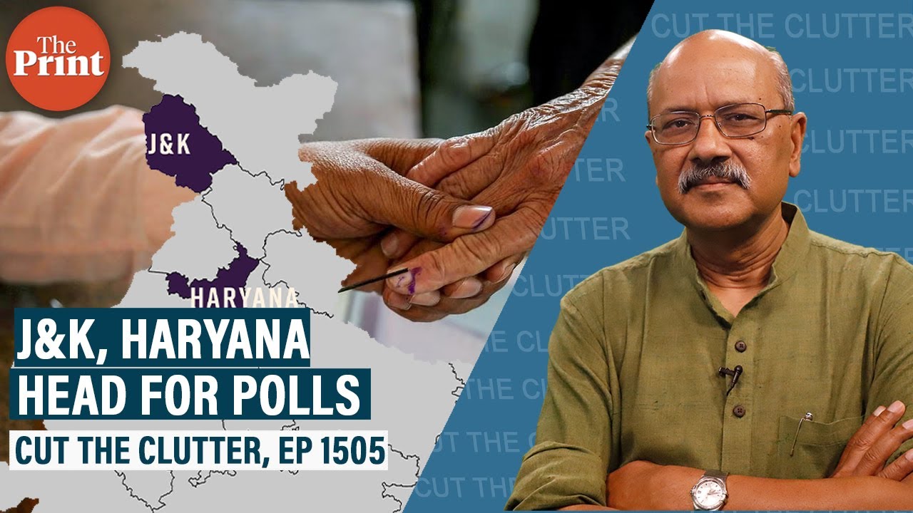 Kashmir & Haryana head for polls: Shekhar Gupta & DK Singh explain stakes, challenges, trends, data