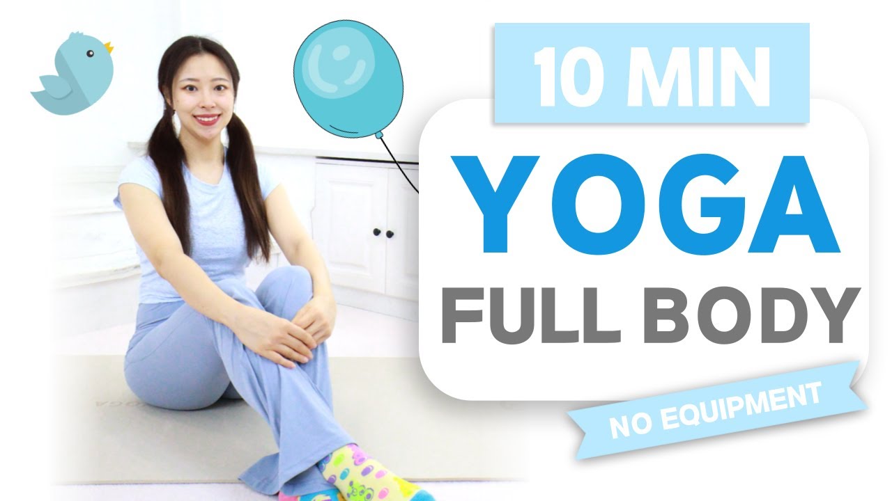 10 Min Full Body Yoga for Beginners | Easy and simple