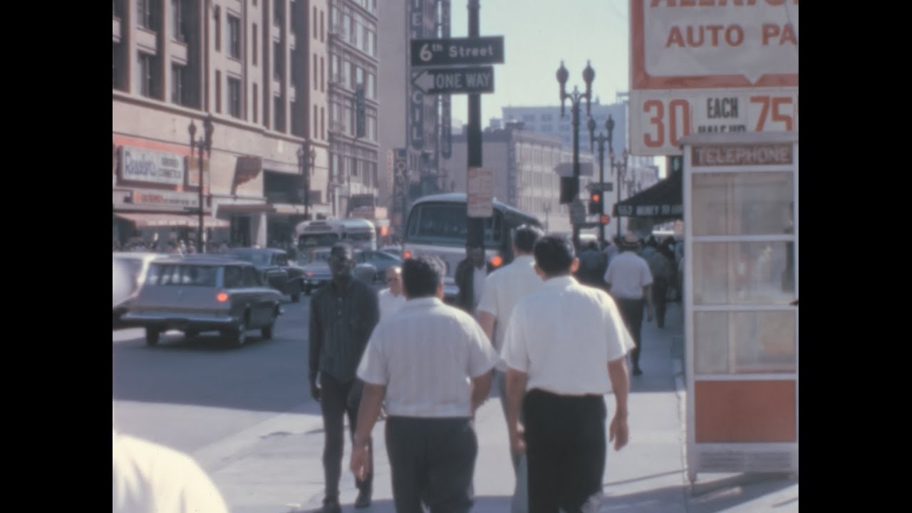 Los Angeles 1965 archive footage