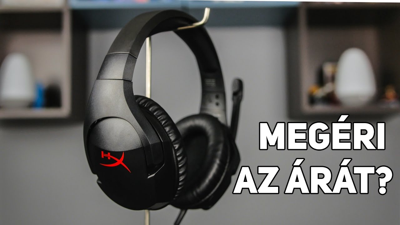 A legolcsóbb Cloud | HyperX Cloud Stinger teszt