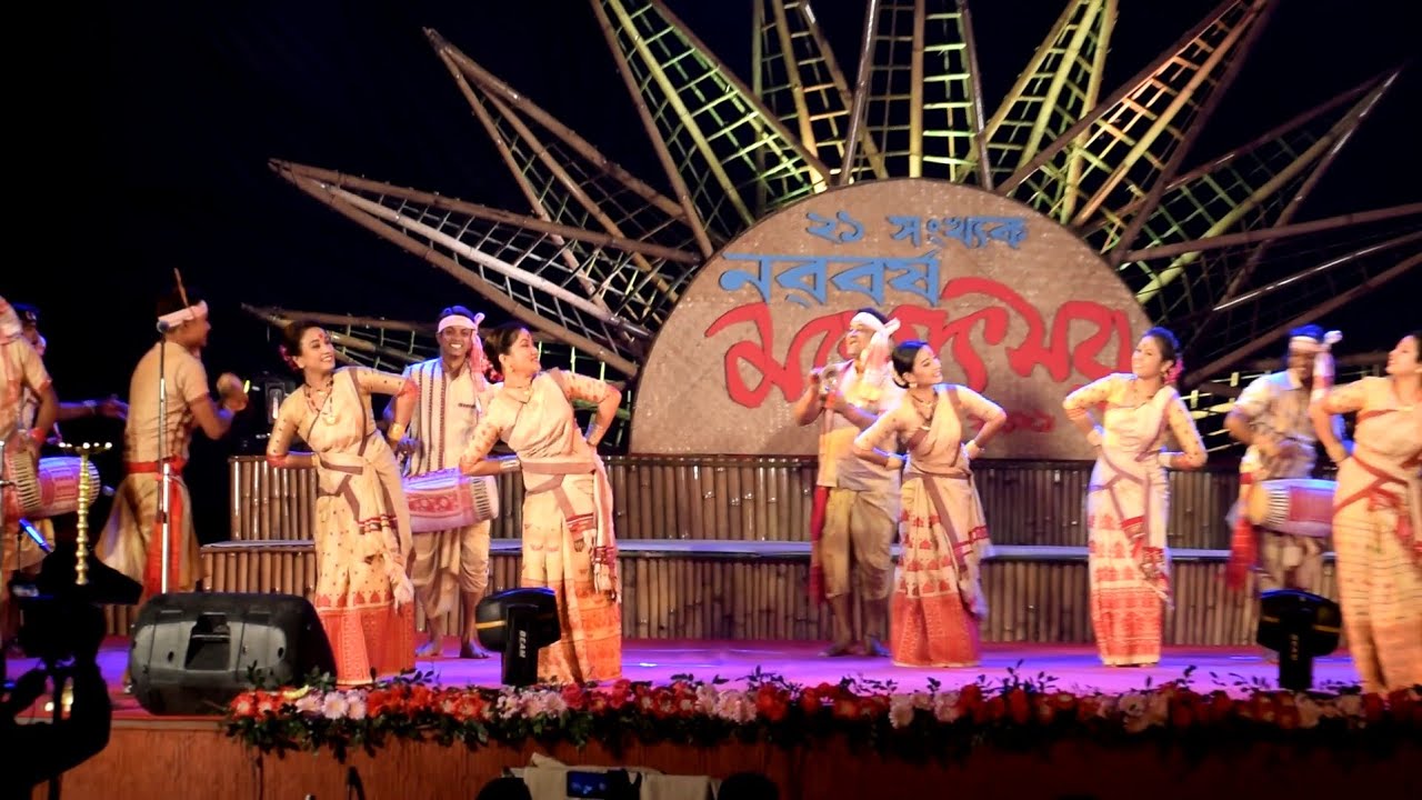 BIHU DANCE PERFORMANCE BY-SANSKRITIC MANCHA,ASSAM // DIRECTION - DIP JYOTI HAZARIKA // Bihu 2021