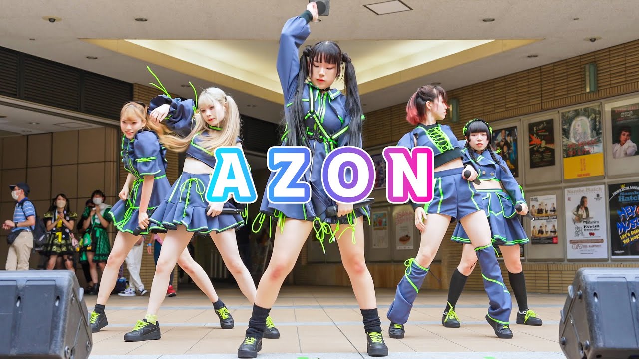 ゲームロックアイドル【AZON-アズオン-】Japanese girls GAME ROCK IDOL group [4K]