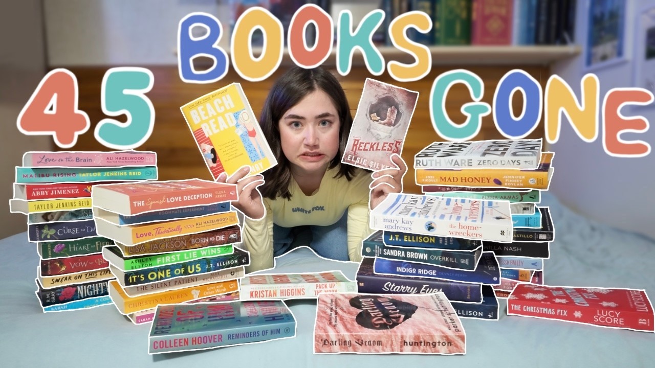 45 книг, с которыми я наконец прощаюсь &mdash; Расхламление и реорганизация книжных полок