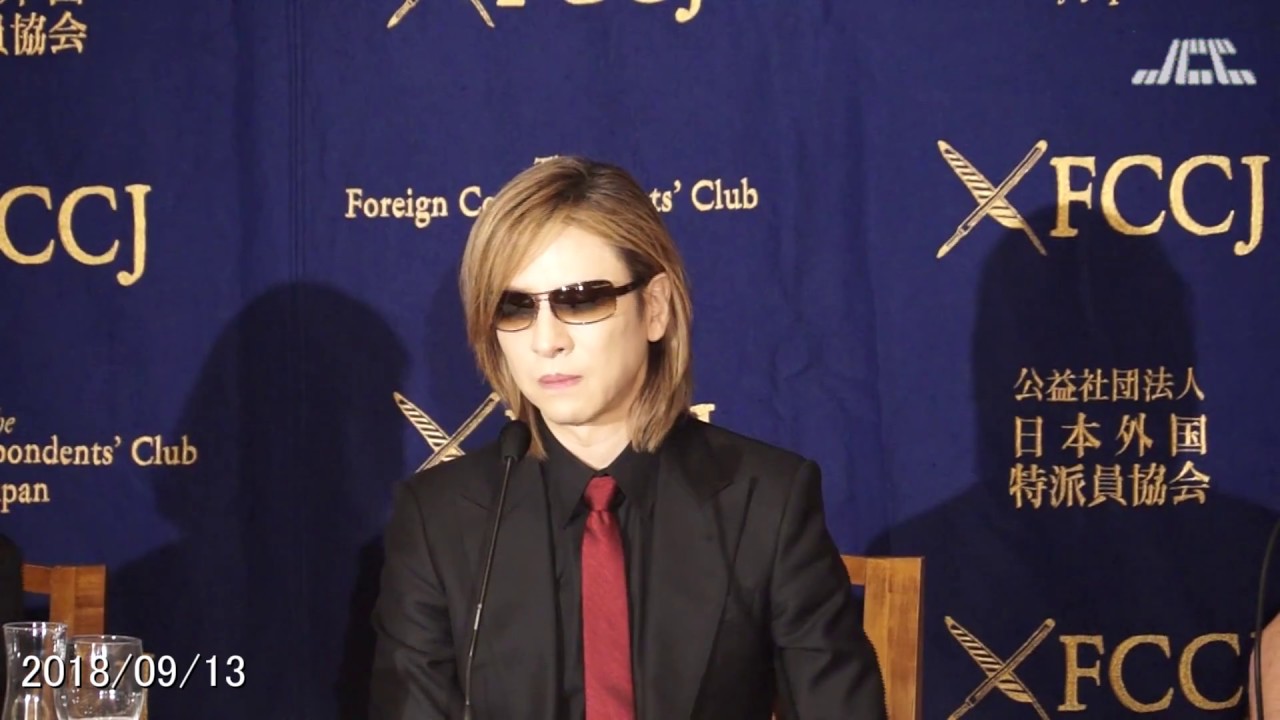 2018年9月13日、YOSHIKI会見（小室哲哉の引退に対して）