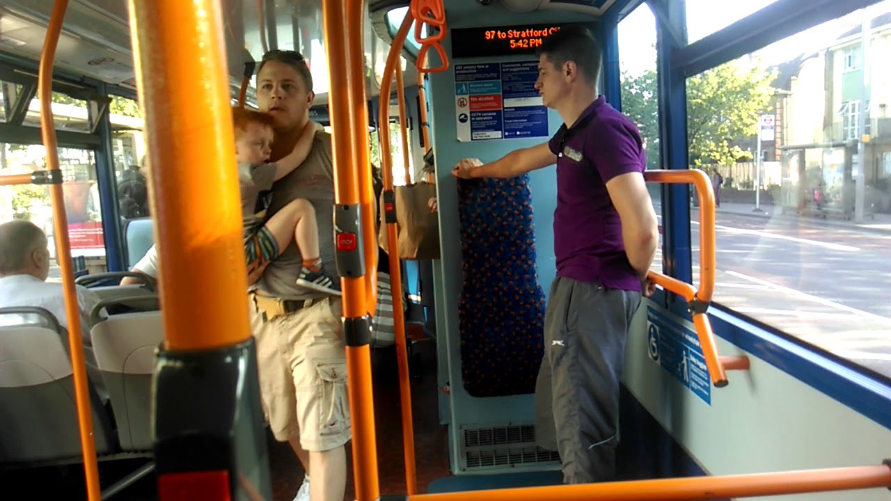 Journey on 97. Scania omnicity.
