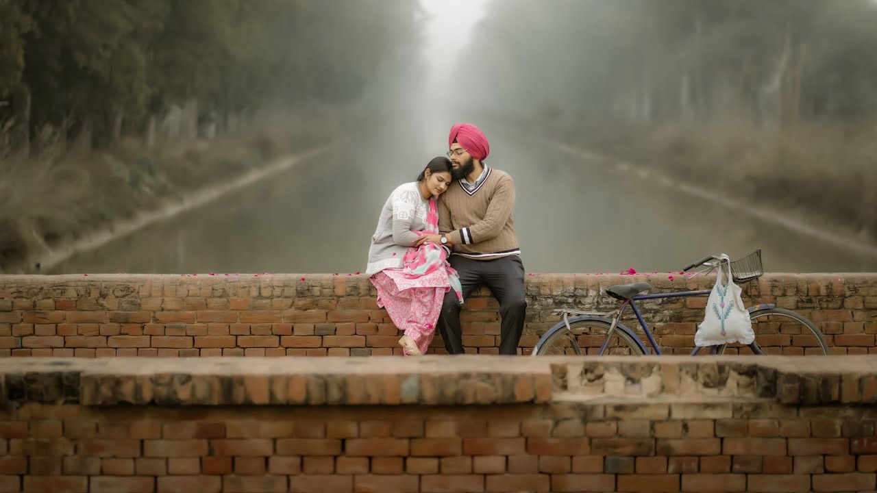 Gurinder & Khushi,  Pre Wedding, Happiest Couple 💗 Book our shoot @vishal photography Sarainaga
