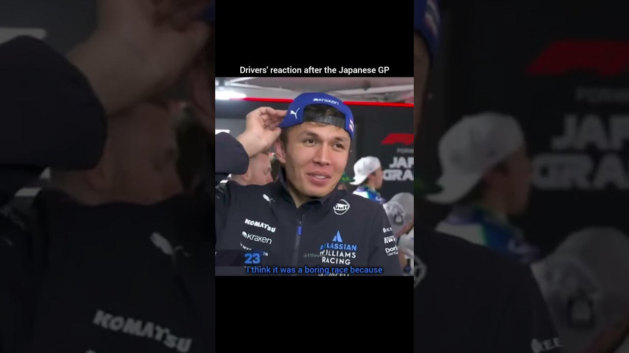 Drivers reaction after Japanese Grand Prix 2025 #f1 #formula1 #japangp #suzuka #boring