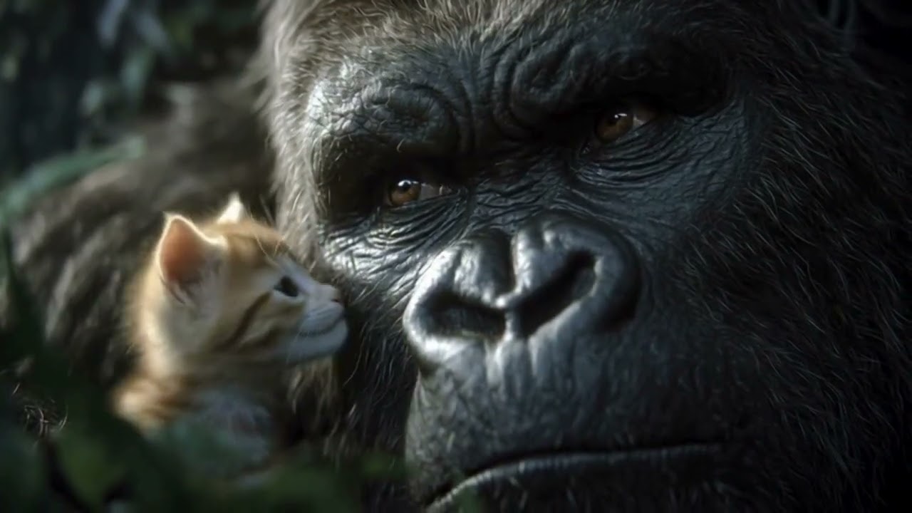CUENTO EL GORILLA Y EL GATITO