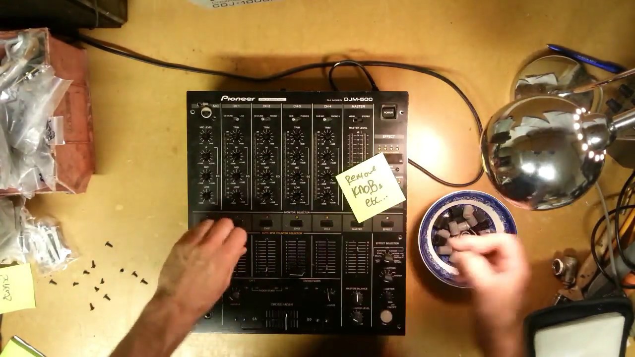 Replace Faders - DJM500