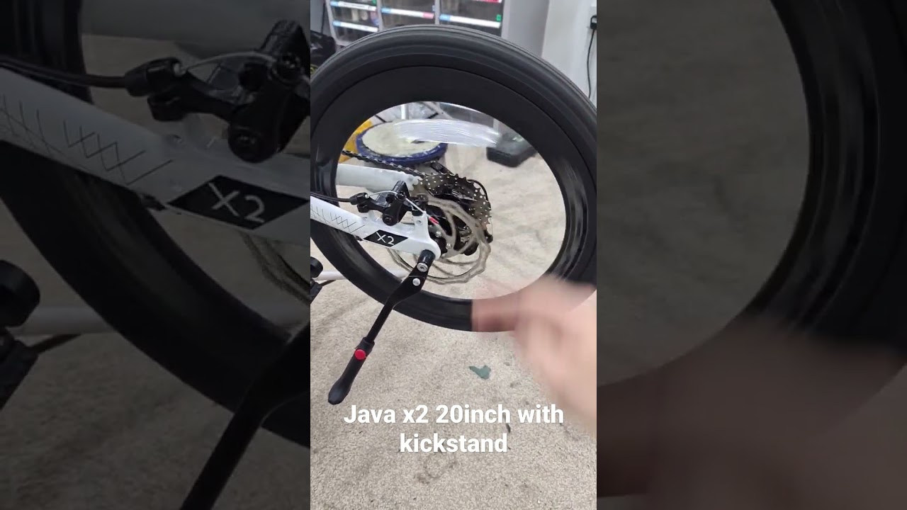 Java X2 20inch Foldable Bicycle 9 Speed with Kickstand