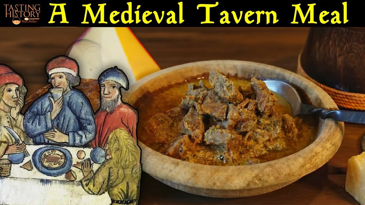 WHAT IT WAS LIKE INSIDE A MEDIEVAL TAVERN | Tasting History with Max Miller