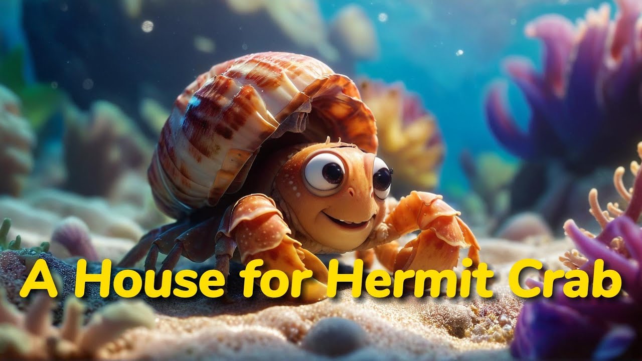 A House for Hermit Crab | Bedtime Stories for Kids in English | Fairy Tales
