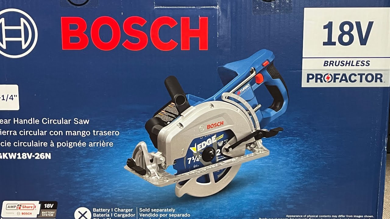 BOSCH 18V ProFactor BiTurbo rear handle 7–1/4” saw