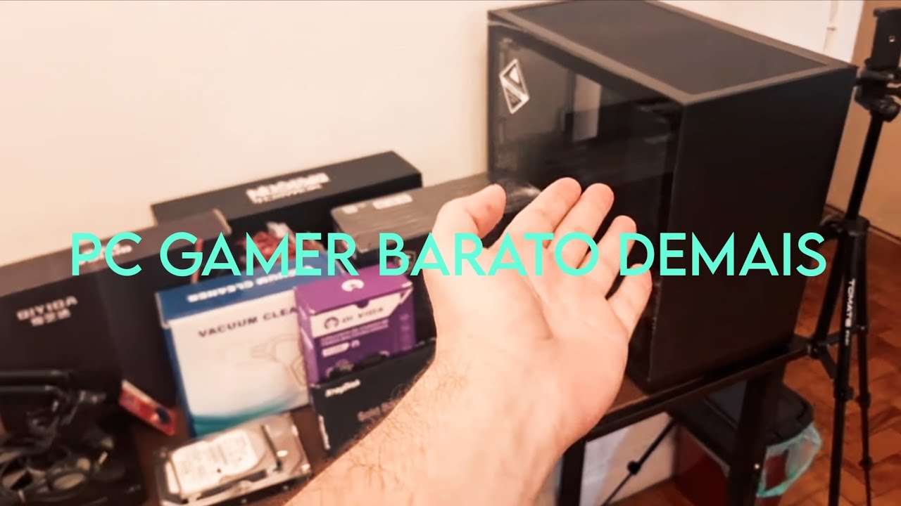O MELHOR PC GAMER BARATO de 2025! (Montagem Passo a Passo + Dicas)