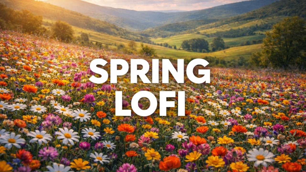 Relaxing Spring Lofi Music | Chill Beats for Peaceful Mornings, Calm Days & Fresh Vibes