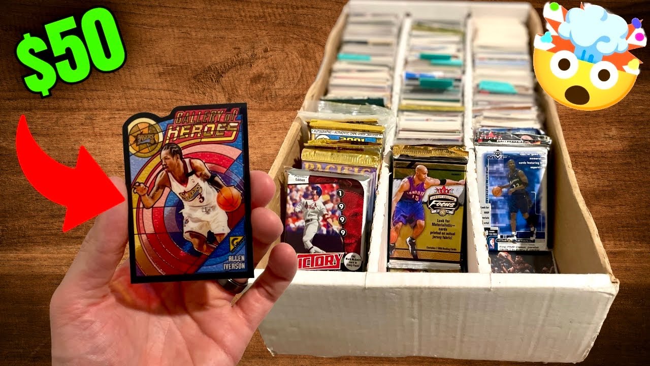 My Favorite Box Of Sports Cards & Sealed Packs From Goodwill?!