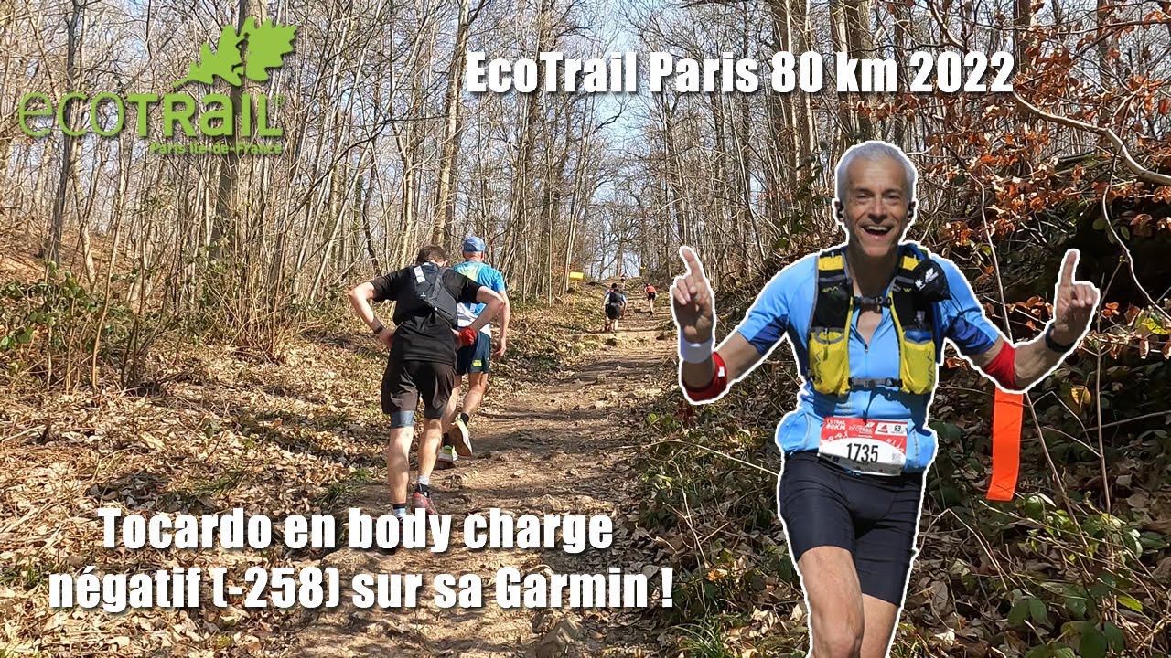 EcoTrail Paris 2022 80km, 1er M4 (vieux de 55 ans/60 ans)