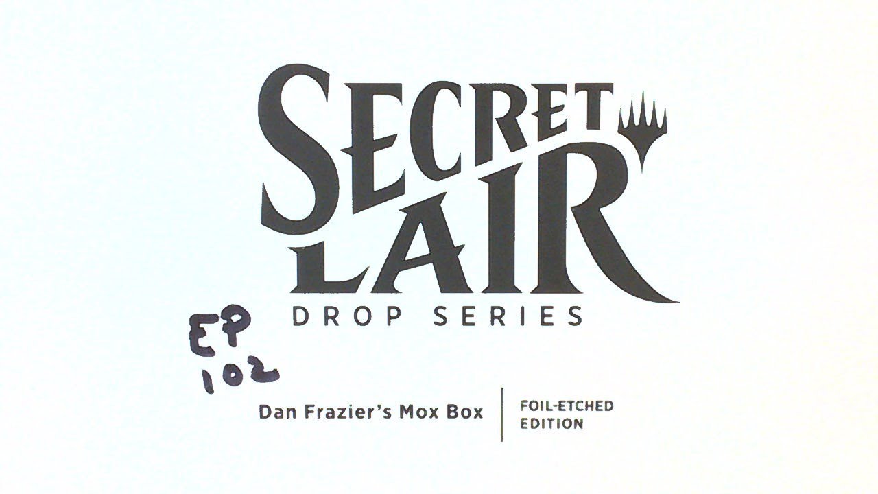 Dan Frazier's Mox Box Etched Foil Edition  - Secret Lair Sunday 102