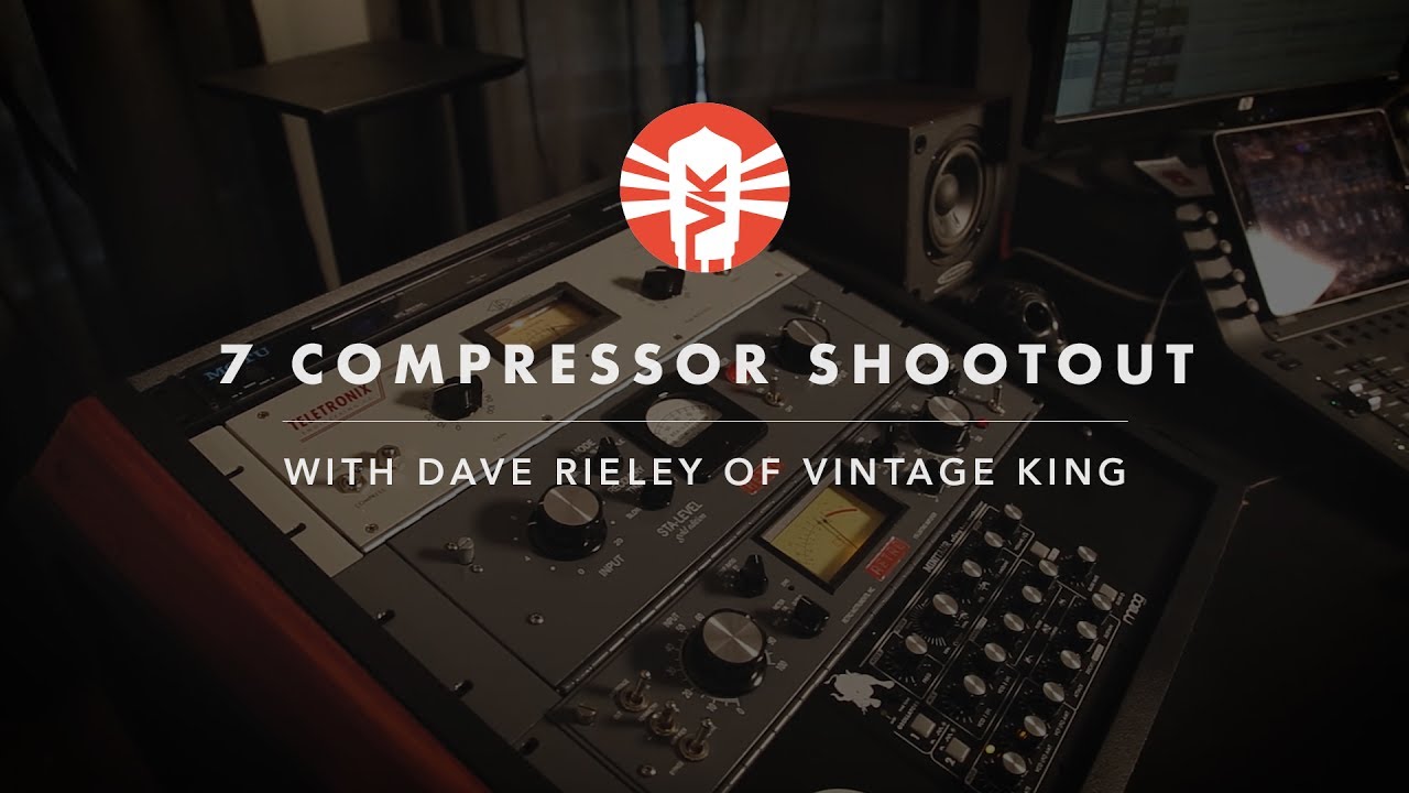 Сравнительный тест семи компрессоров с участием Дэйва Райли из Vintage King.