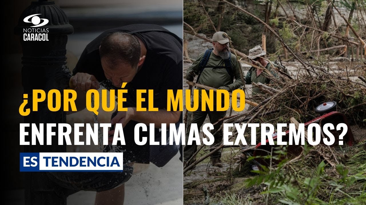 Climas extremos en el mundo: qu&eacute; explica la ola de calor en Europa y las inundaciones en EE. UU.