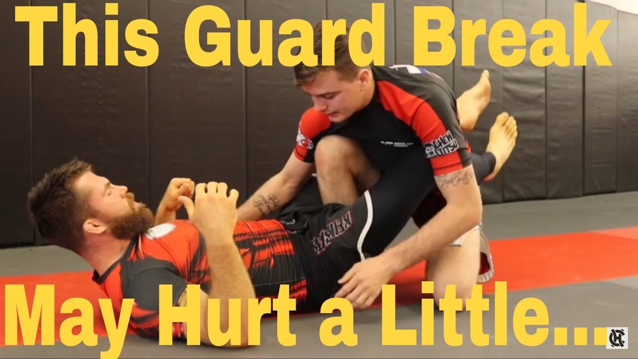 How to Frustrate and Open The Guard In BJJ (+Log Splitter Guard Break)