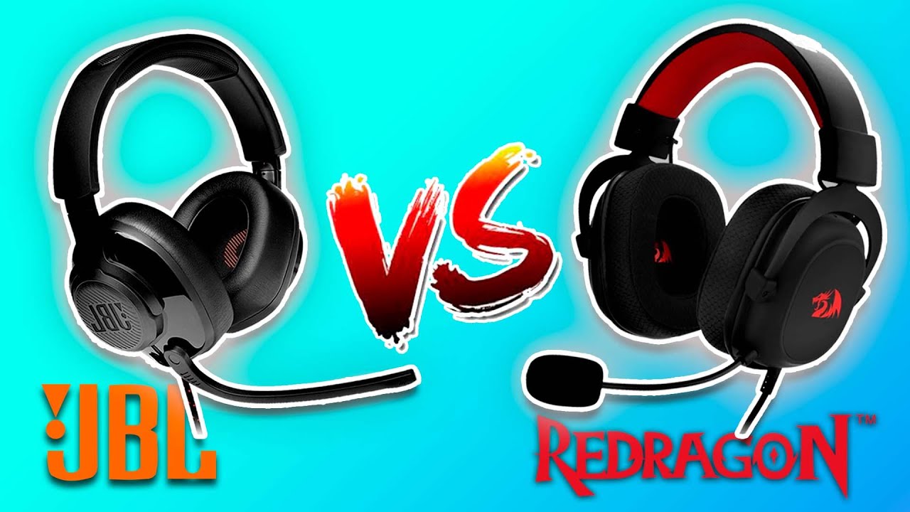 JBL VS Redragon - QUAL O MELHOR HEADSET CUSTO BENEFÍCIO DE 2023 - JBL Quantum 200 VS Redragon Hero