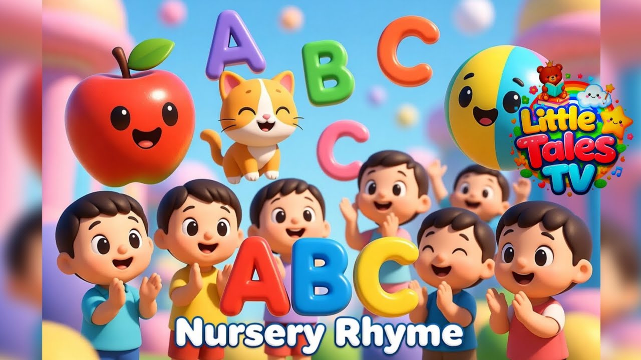 ABC Nursery Rhyme | A for Apple 🍎 | Learn Alphabet for Kids | Marathi Rhymes