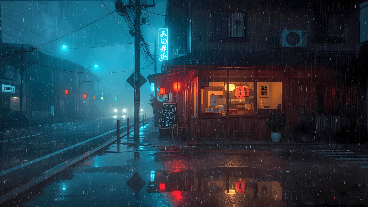 Midnight Ramen in Tokyo: 90s Lofi Hip Hop Mix to Study/Relax