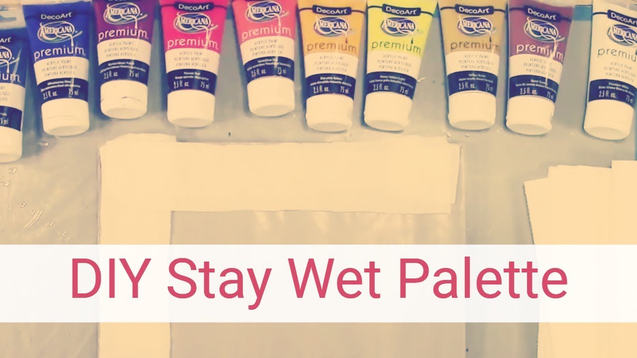 DIY Stay Wet Palette