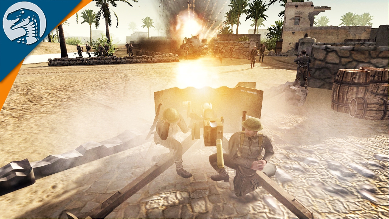 BIG ENEMY AMBUSHES, TANK ADVANCE | ITALY MOD | Men of War: Assault Squad 2 [MOD] Gameplay