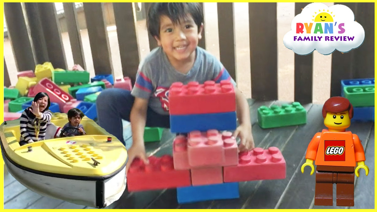 LEGOLAND rides for kids amusement park! Family Fun Playground Children Play Area! Lego Building