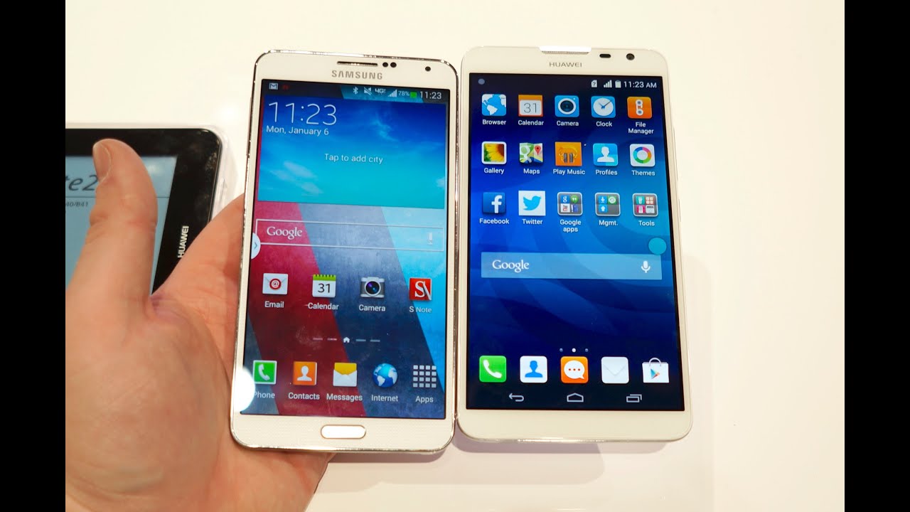 Ascend Mate2 4G vs Galaxy Note 3 | Pocketnow