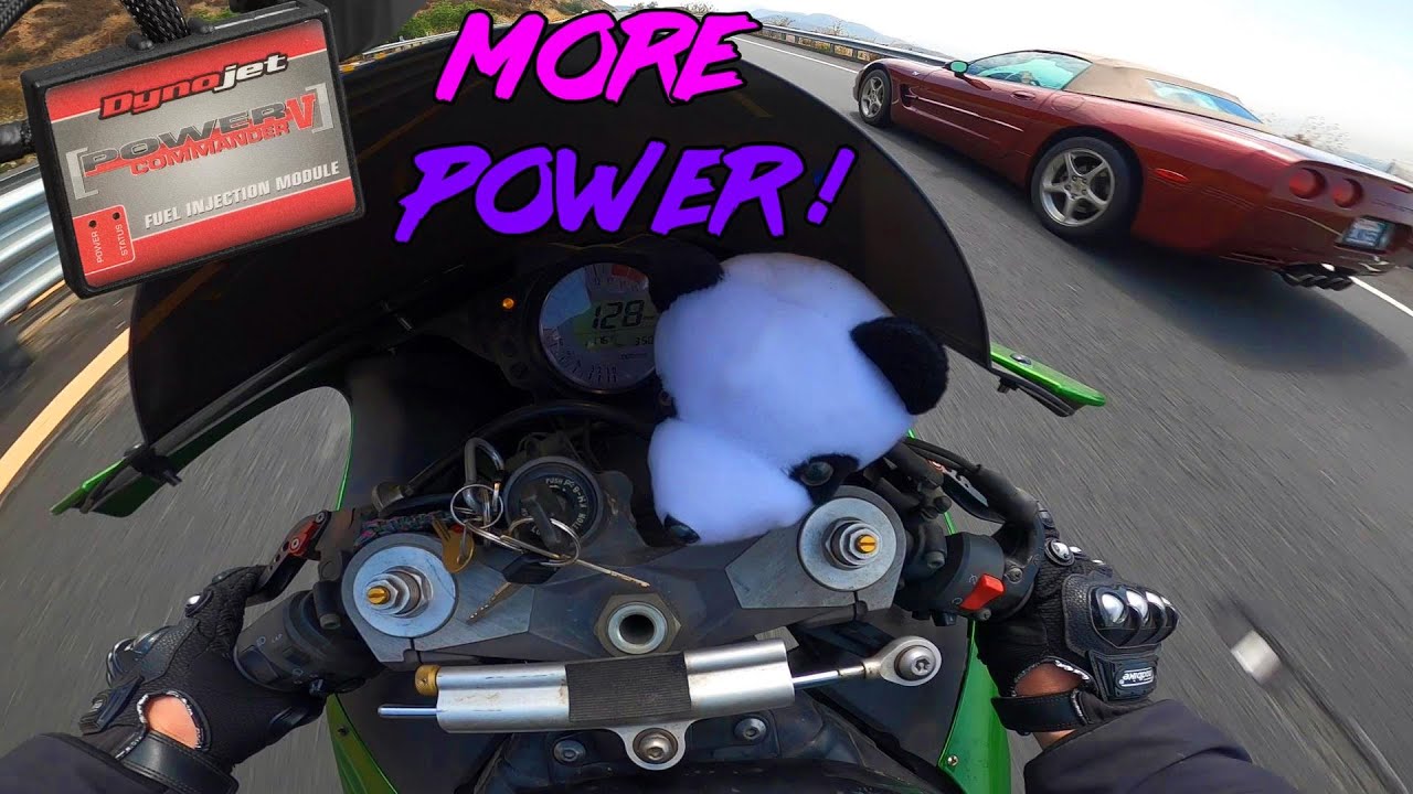 ZX-10R получает Power Commander V | Установка / Первый запуск!