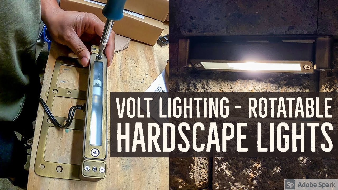 Volt Lighting — вращающийся светильник для ландшафтного дизайна: краткий обзорный видеоролик (зас...