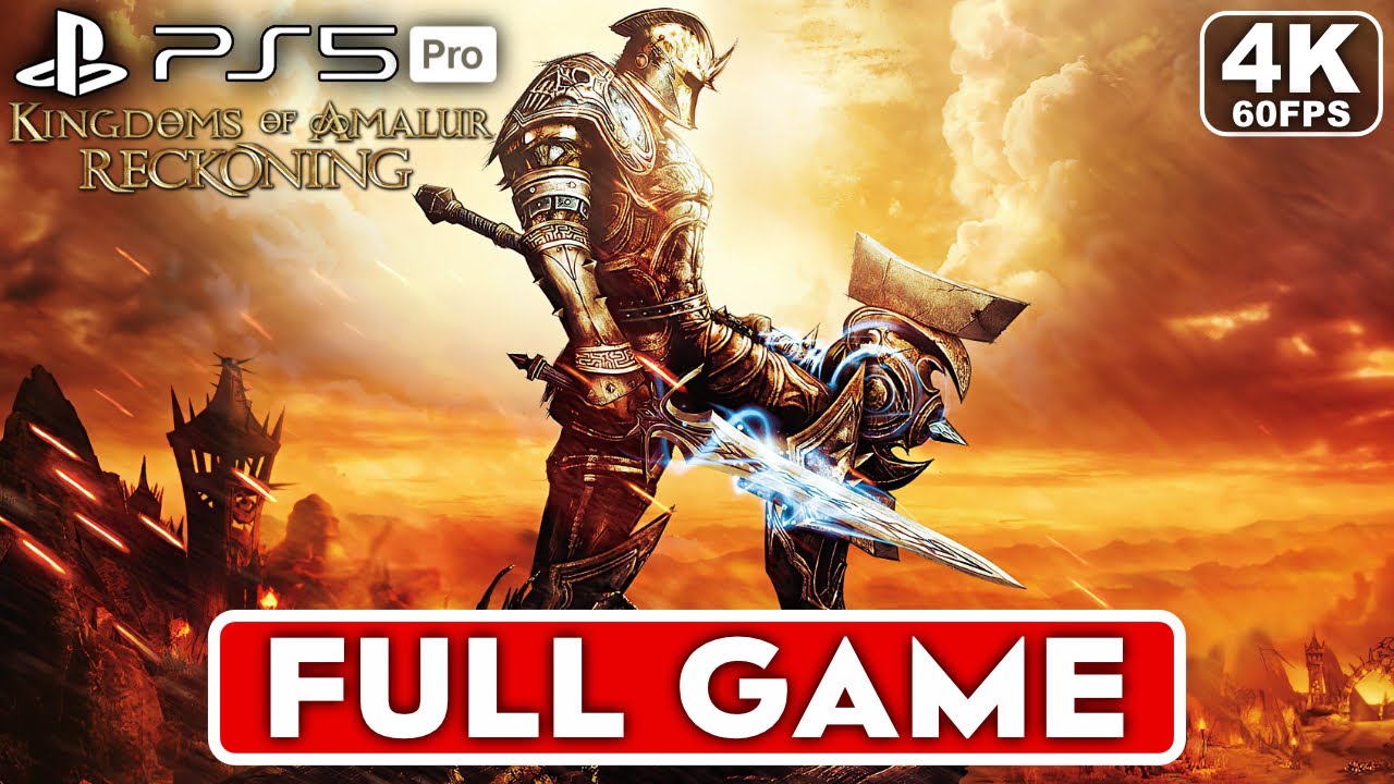 KINGDOMS OF AMALUR RECKONING Gameplay Walkthrough FULL GAME [4K 60FPS PS5 PRO] - No Commentary