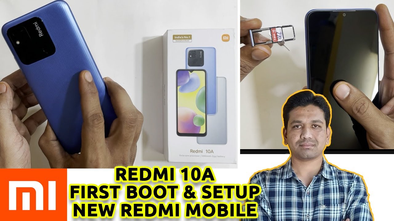 redmi 10a first boot & setup | How to Start & Setup Redmi Mobiles 📲🔥🔥🔥