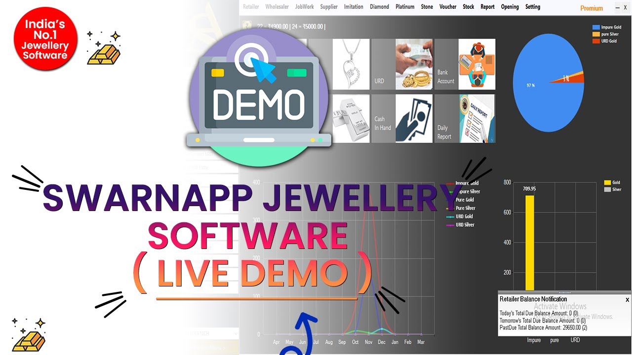 Jewellery Software Live Demo with Customer | SwarnApp Jewellery Software | Visit - swarnapp.com